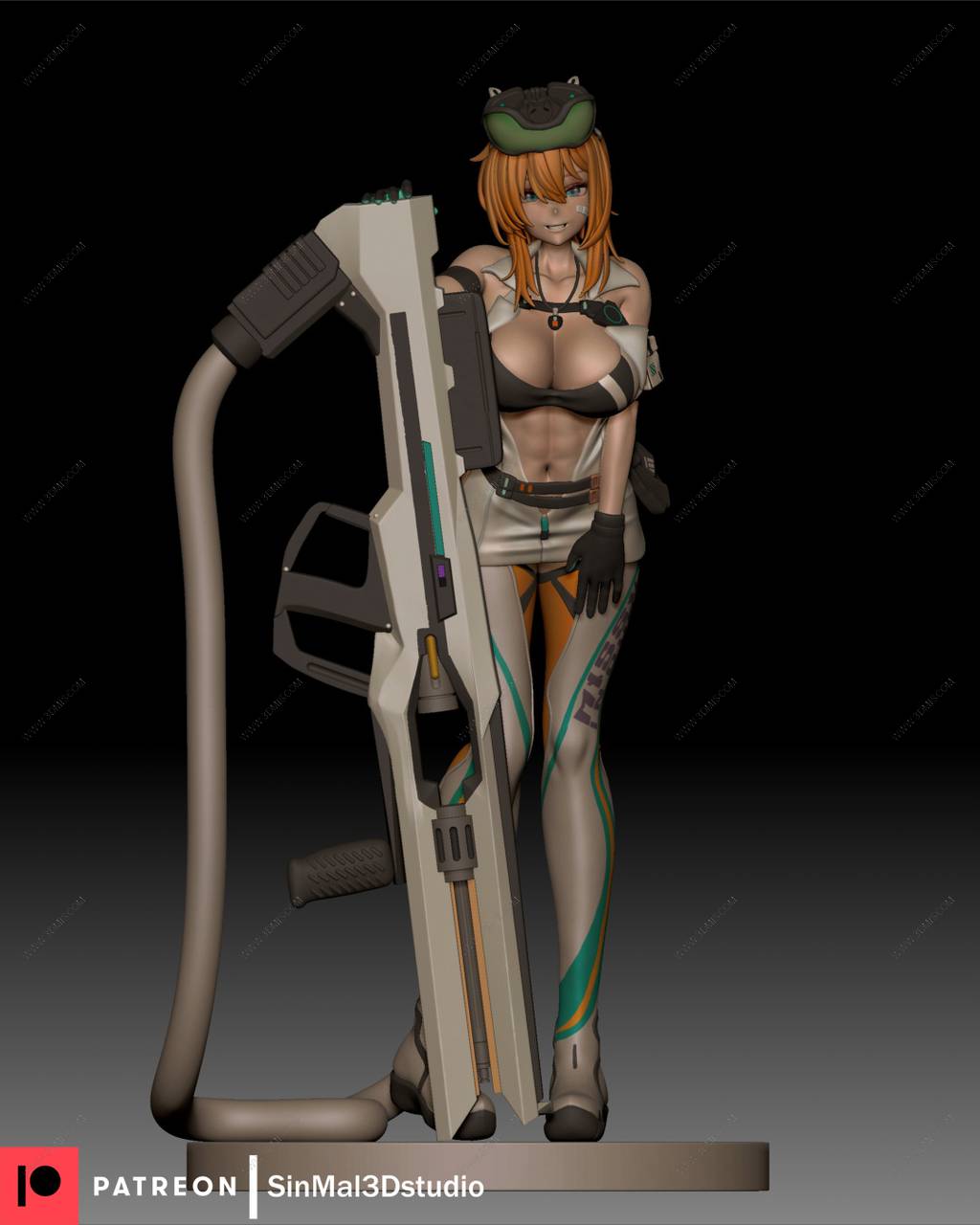 P站图纸印象馆 Sin3Dstudio 胜利女神:妮姬 麦斯威尔 Sin3Dstudio 胜利女神:妮姬 麦斯威尔