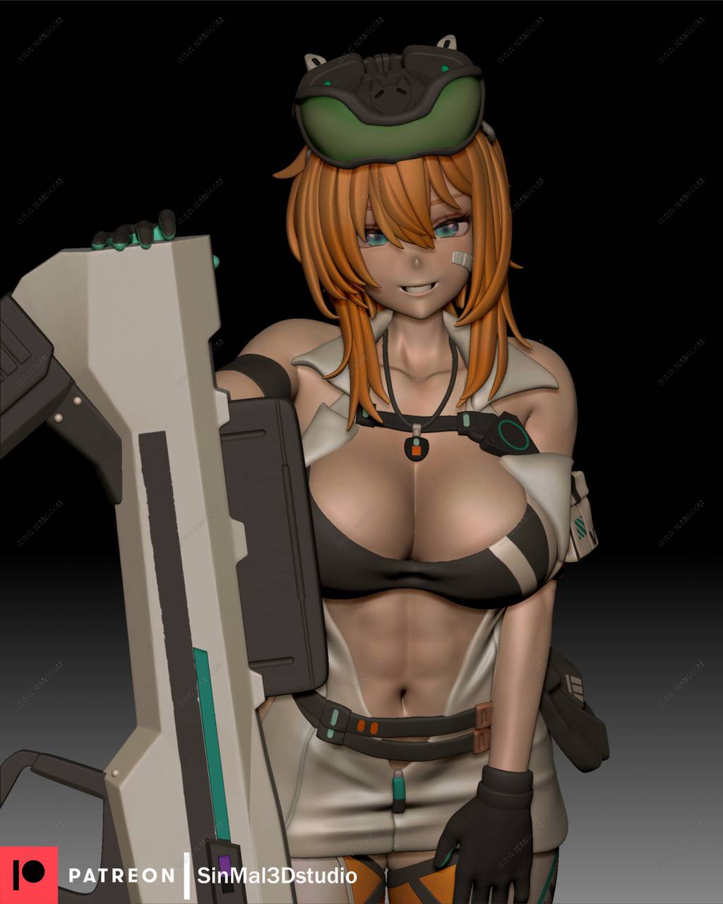 P站图纸印象馆 Sin3Dstudio 胜利女神:妮姬 麦斯威尔 Sin3Dstudio 胜利女神:妮姬 麦斯威尔