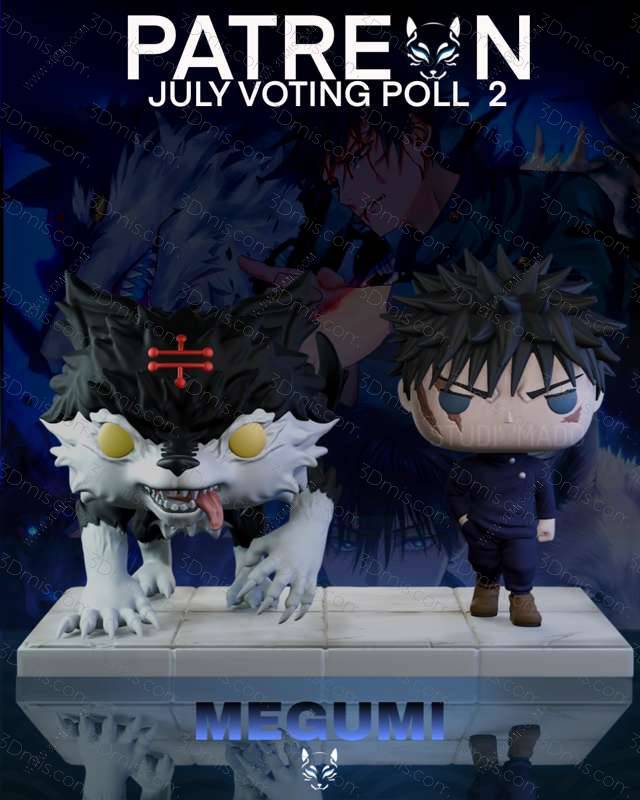 P站图纸印象馆 StudioMado 咒术回战 伏黑惠和玉犬 StudioMado 咒术回战 伏黑惠和玉犬