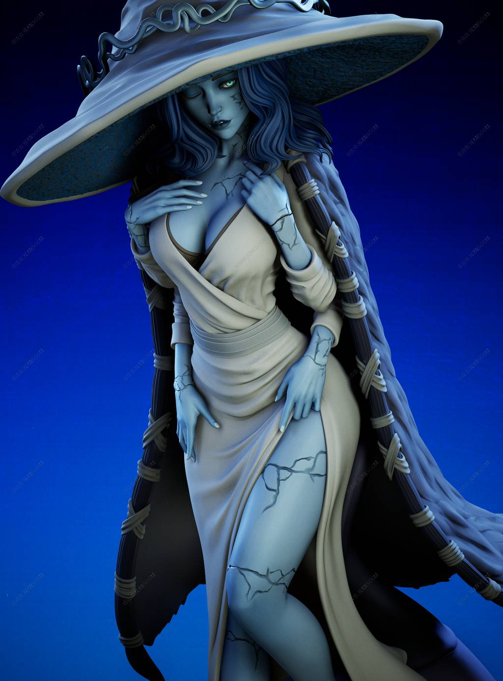 P站图纸印象馆 艾尔登法环 菈妮 艾尔登法环 菈妮