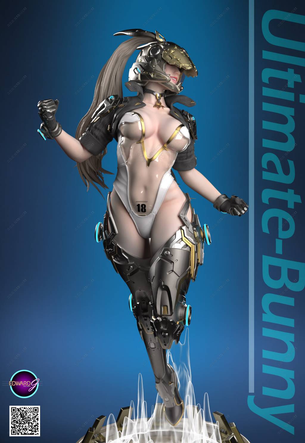 P站图纸印象馆 赛博朋克2077 兔子终极套装 赛博朋克2077 兔子终极套装