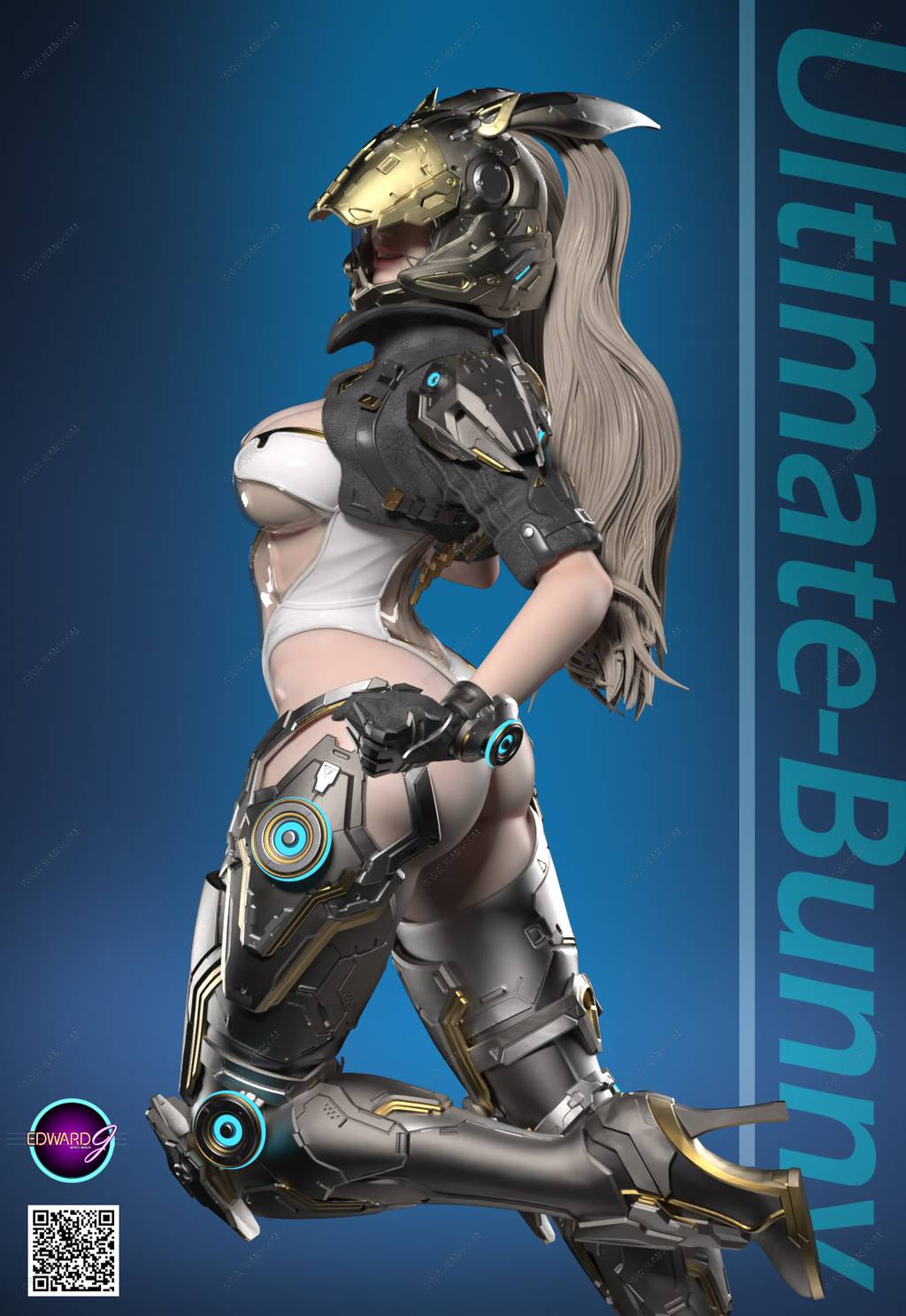 P站图纸印象馆 赛博朋克2077 兔子终极套装 赛博朋克2077 兔子终极套装