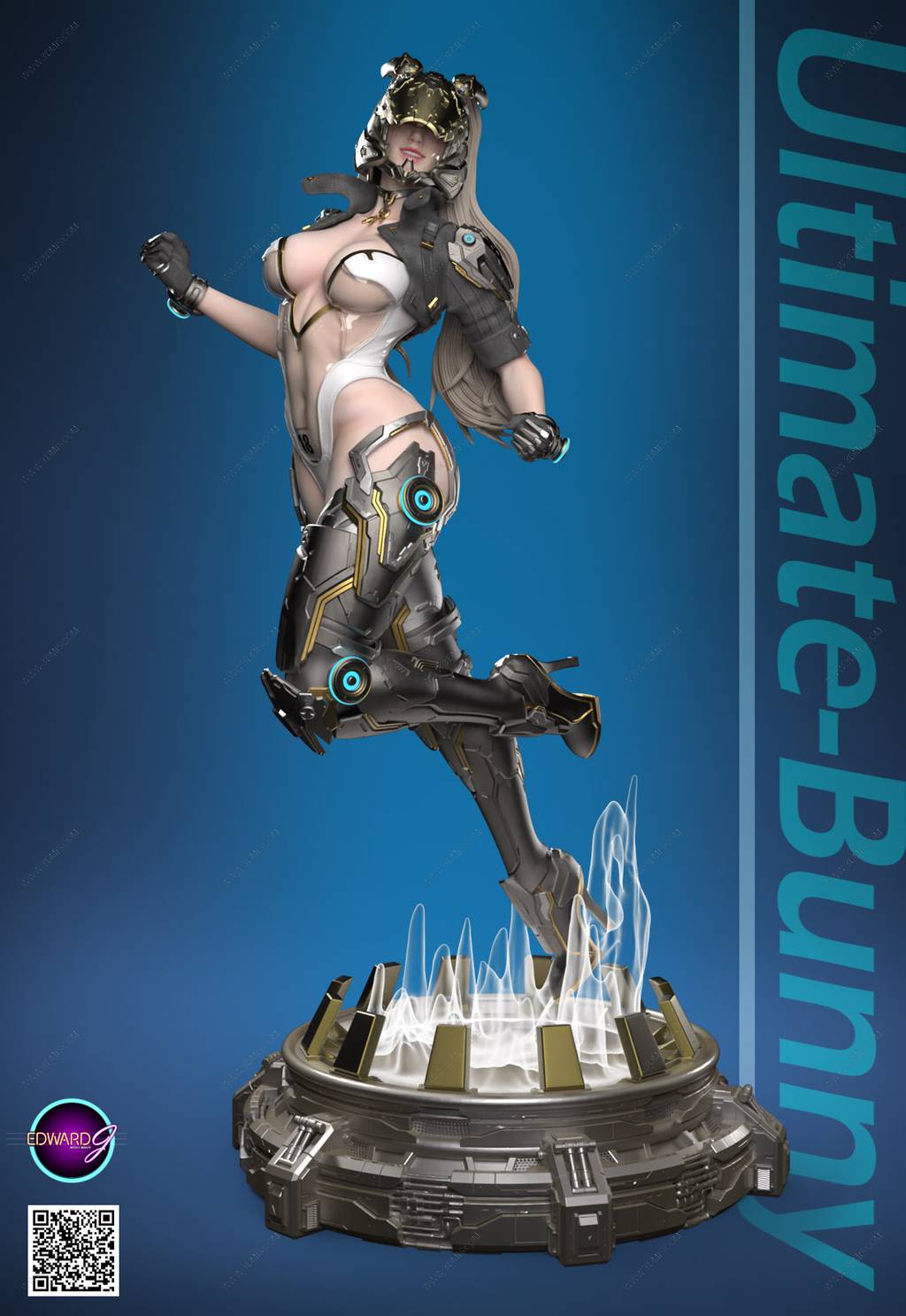 P站图纸印象馆 赛博朋克2077 兔子终极套装 赛博朋克2077 兔子终极套装