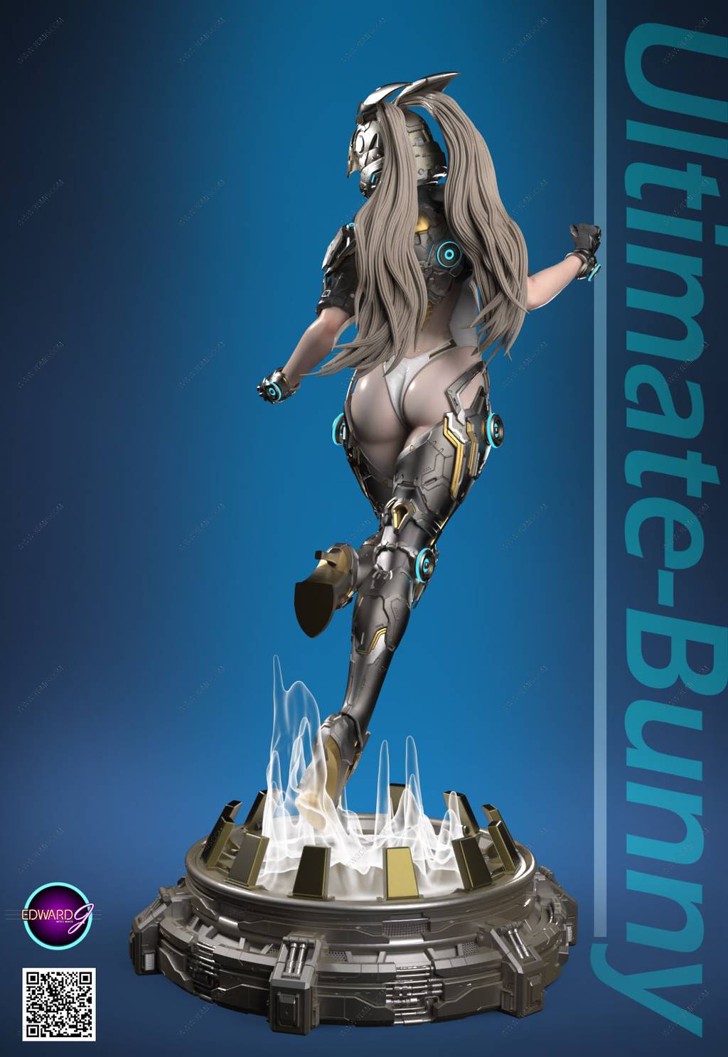 P站图纸印象馆 赛博朋克2077 兔子终极套装 赛博朋克2077 兔子终极套装