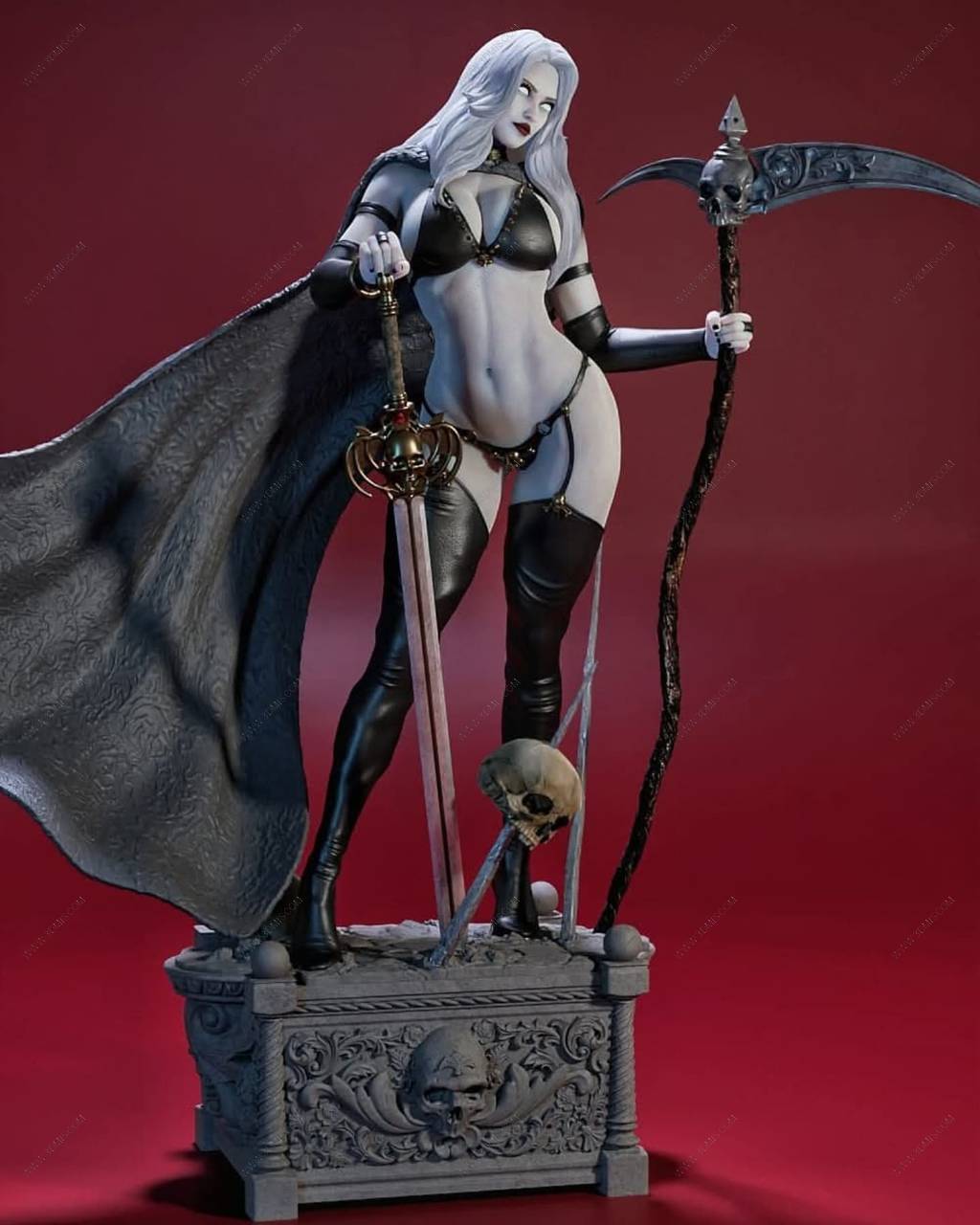 P站图纸印象馆 死亡女神 死亡女神