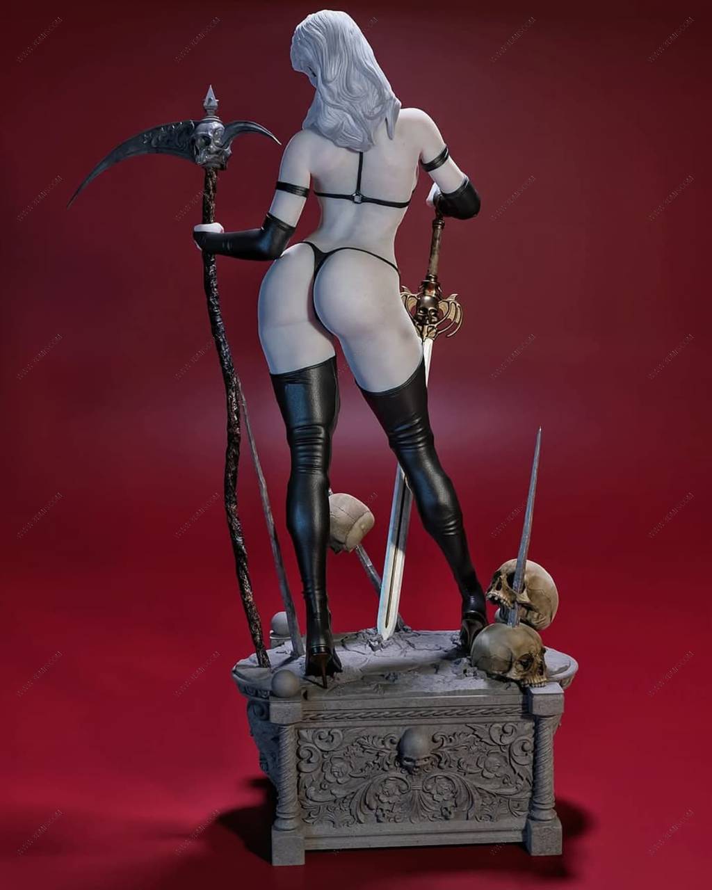 P站图纸印象馆 死亡女神 死亡女神