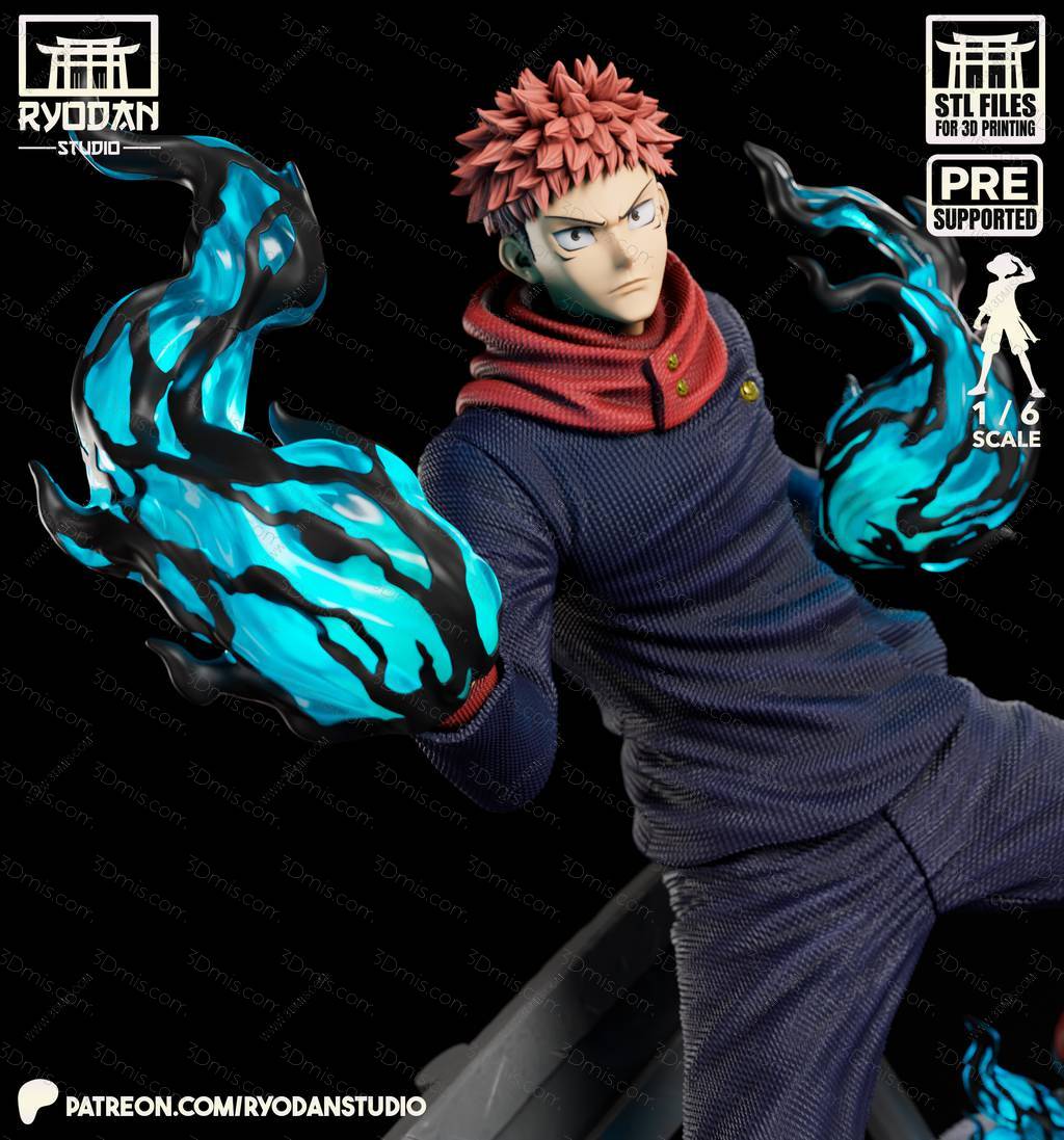 P站图纸印象馆 Ryodan 咒术回战 虎杖悠仁 Ryodan 咒术回战 虎杖悠仁