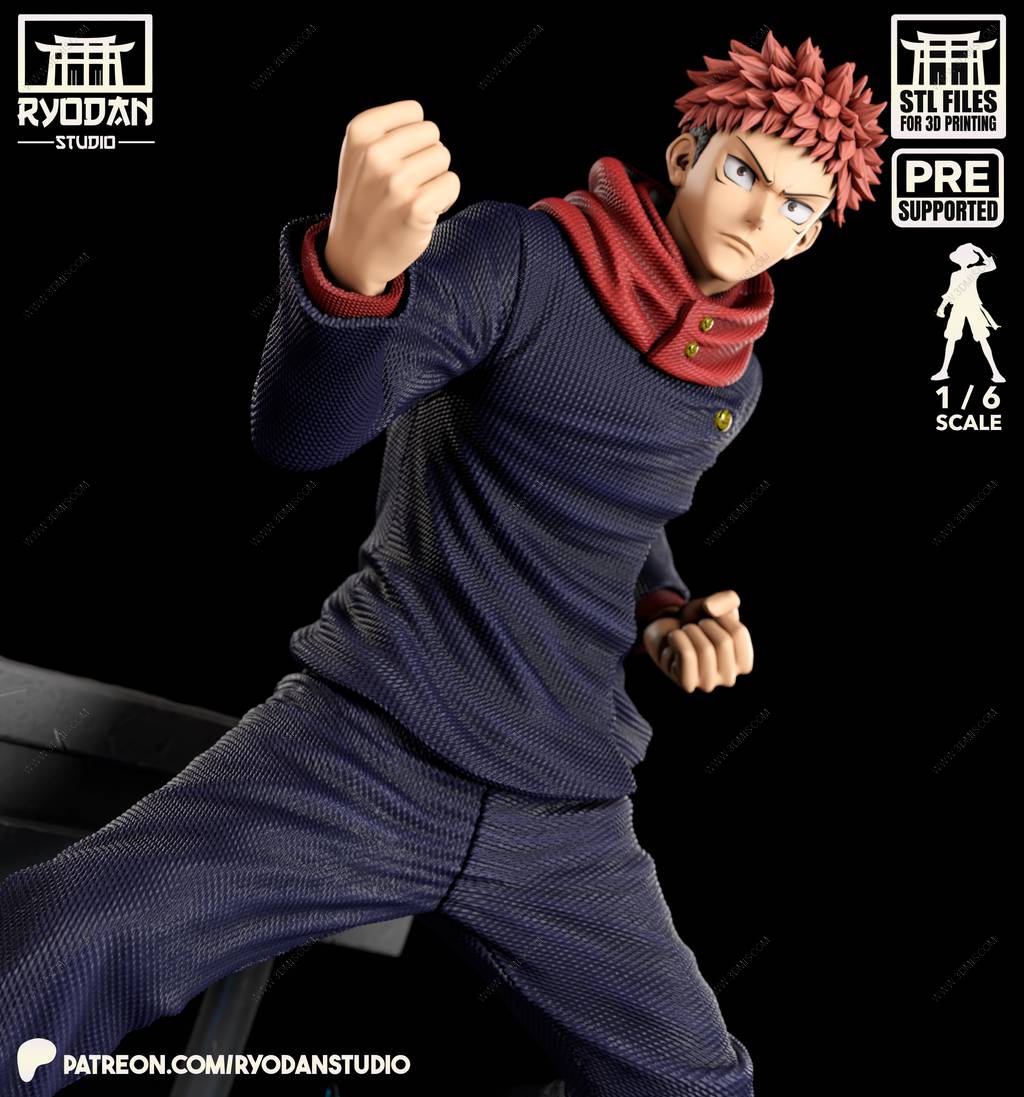 P站图纸印象馆 Ryodan 咒术回战 虎杖悠仁 Ryodan 咒术回战 虎杖悠仁