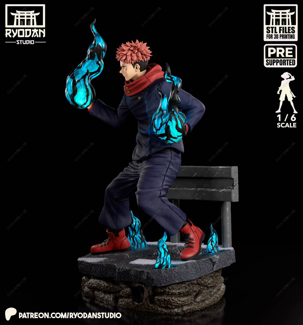 P站图纸印象馆 Ryodan 咒术回战 虎杖悠仁 Ryodan 咒术回战 虎杖悠仁