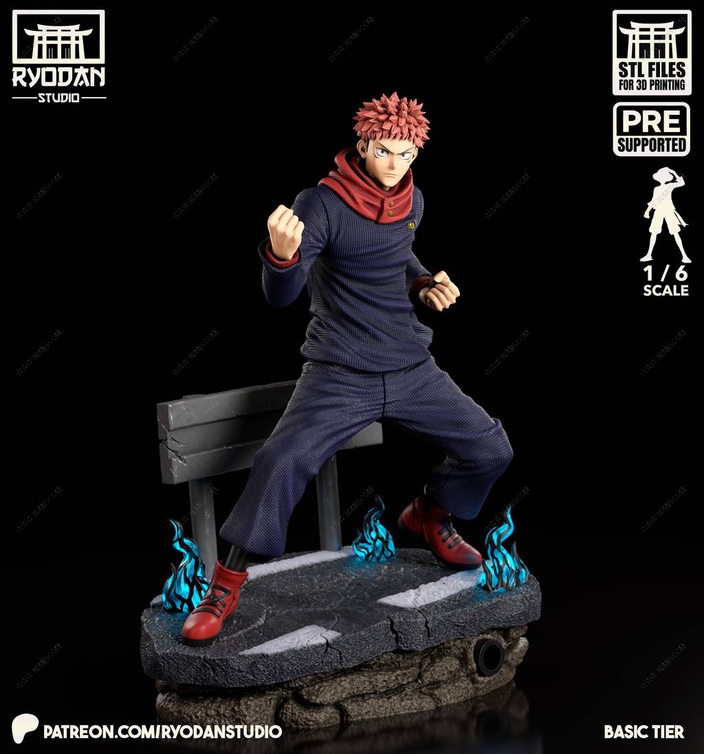 P站图纸印象馆 Ryodan 咒术回战 虎杖悠仁 Ryodan 咒术回战 虎杖悠仁