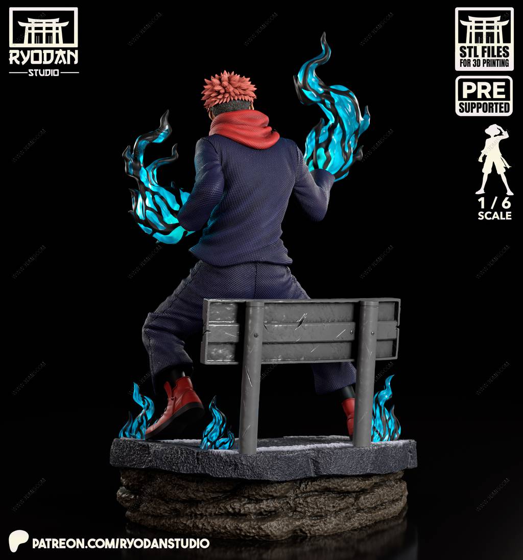 P站图纸印象馆 Ryodan 咒术回战 虎杖悠仁 Ryodan 咒术回战 虎杖悠仁