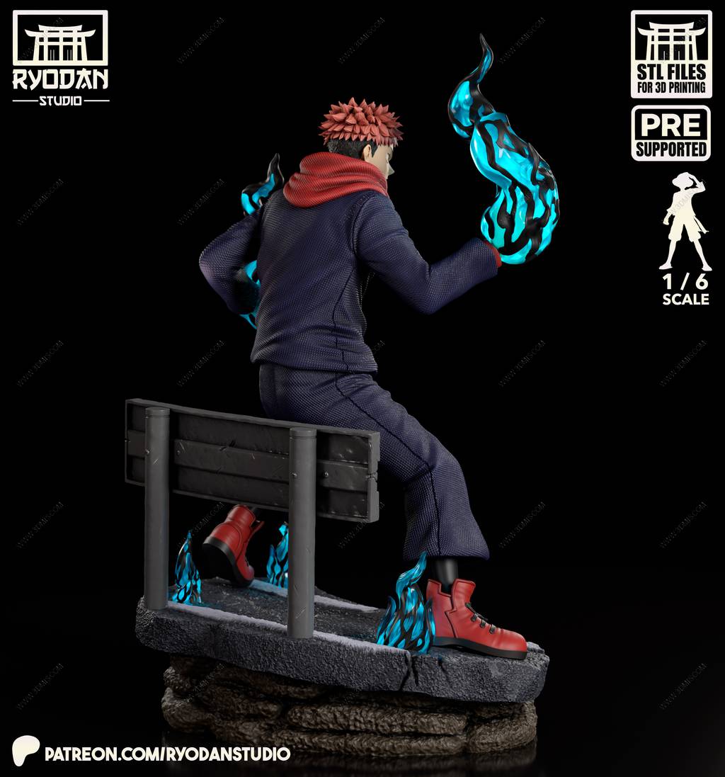 P站图纸印象馆 Ryodan 咒术回战 虎杖悠仁 Ryodan 咒术回战 虎杖悠仁