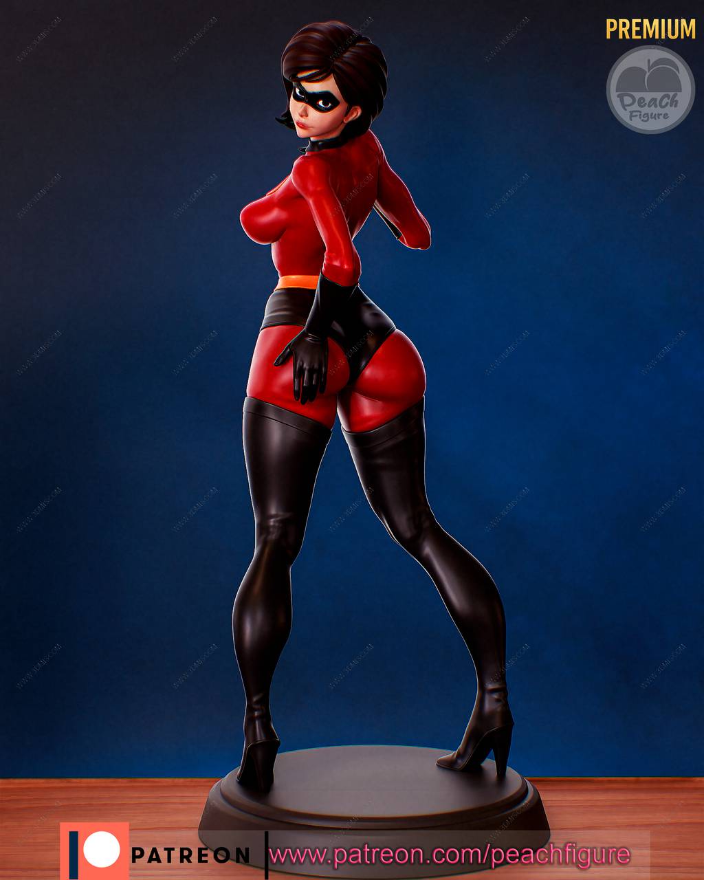 P站图纸印象馆 Peach Figure 超人总动员 超能太太 Peach Figure 超人总动员 超能太太