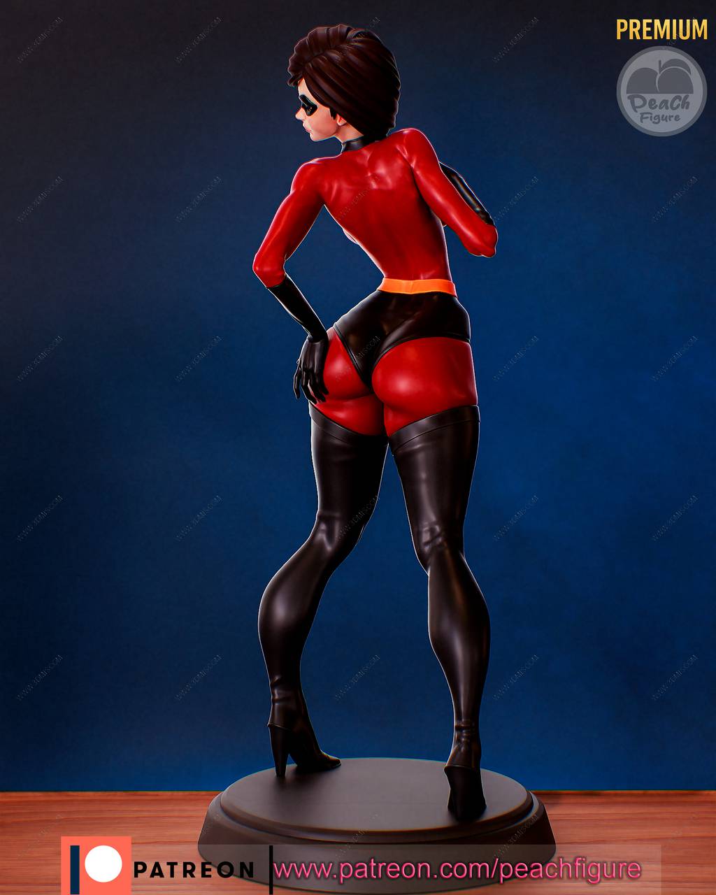 P站图纸印象馆 Peach Figure 超人总动员 超能太太 Peach Figure 超人总动员 超能太太