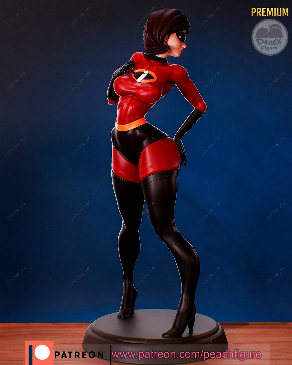 P站图纸印象馆 Peach Figure 超人总动员 超能太太 Peach Figure 超人总动员 超能太太