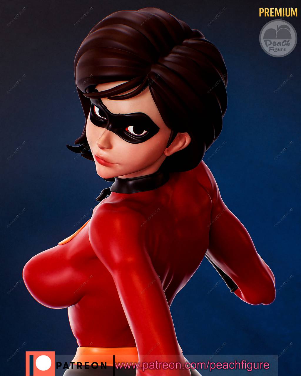P站图纸印象馆 Peach Figure 超人总动员 超能太太 Peach Figure 超人总动员 超能太太