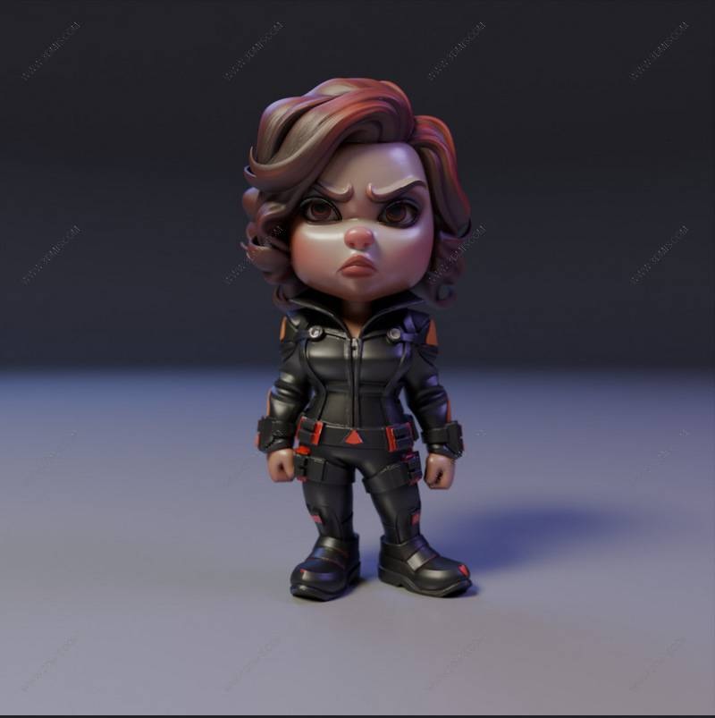 P站图纸印象馆 漫威 黑寡妇 漫威 黑寡妇