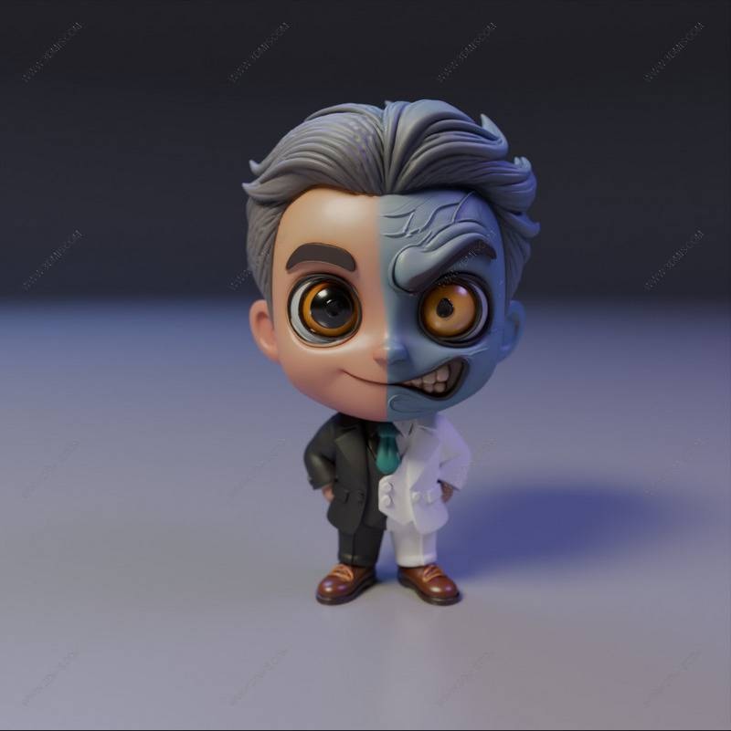 P站图纸印象馆 DC漫画 双面人 DC漫画 双面人