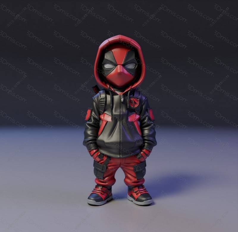 P站图纸印象馆 漫威 死侍 漫威 死侍