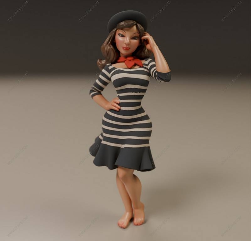 P站图纸印象馆 法国女郎 法国女郎