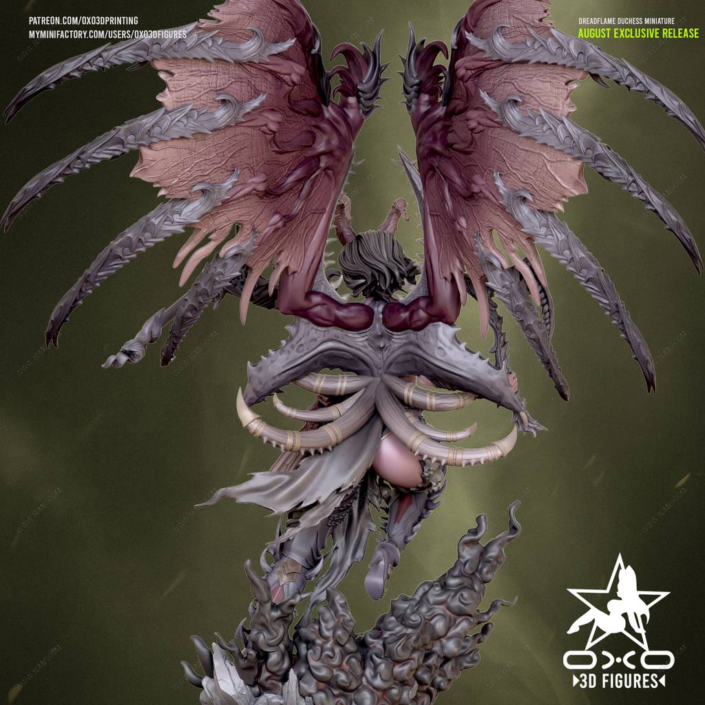 P站图纸印象馆 OXO3D 火焰公爵夫人 OXO3D 火焰公爵夫人