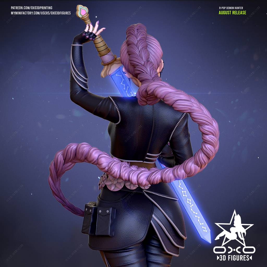 P站图纸印象馆 OXO3D 猎魔女团 鲁米 OXO3D 猎魔女团 鲁米