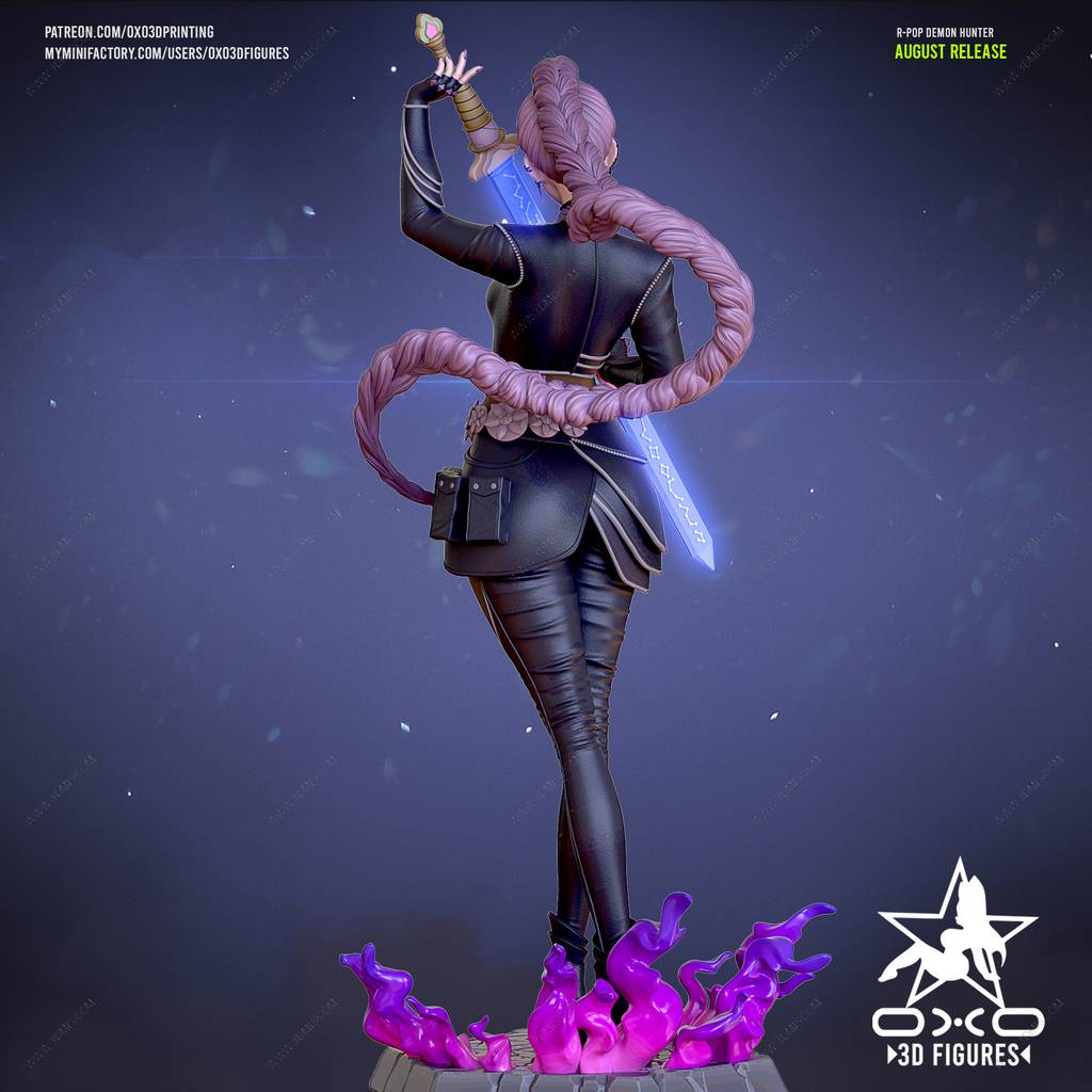 P站图纸印象馆 OXO3D 猎魔女团 鲁米 OXO3D 猎魔女团 鲁米