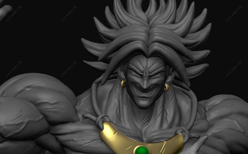 P站图纸印象馆 龙珠 战士布罗利 龙珠 战士布罗利