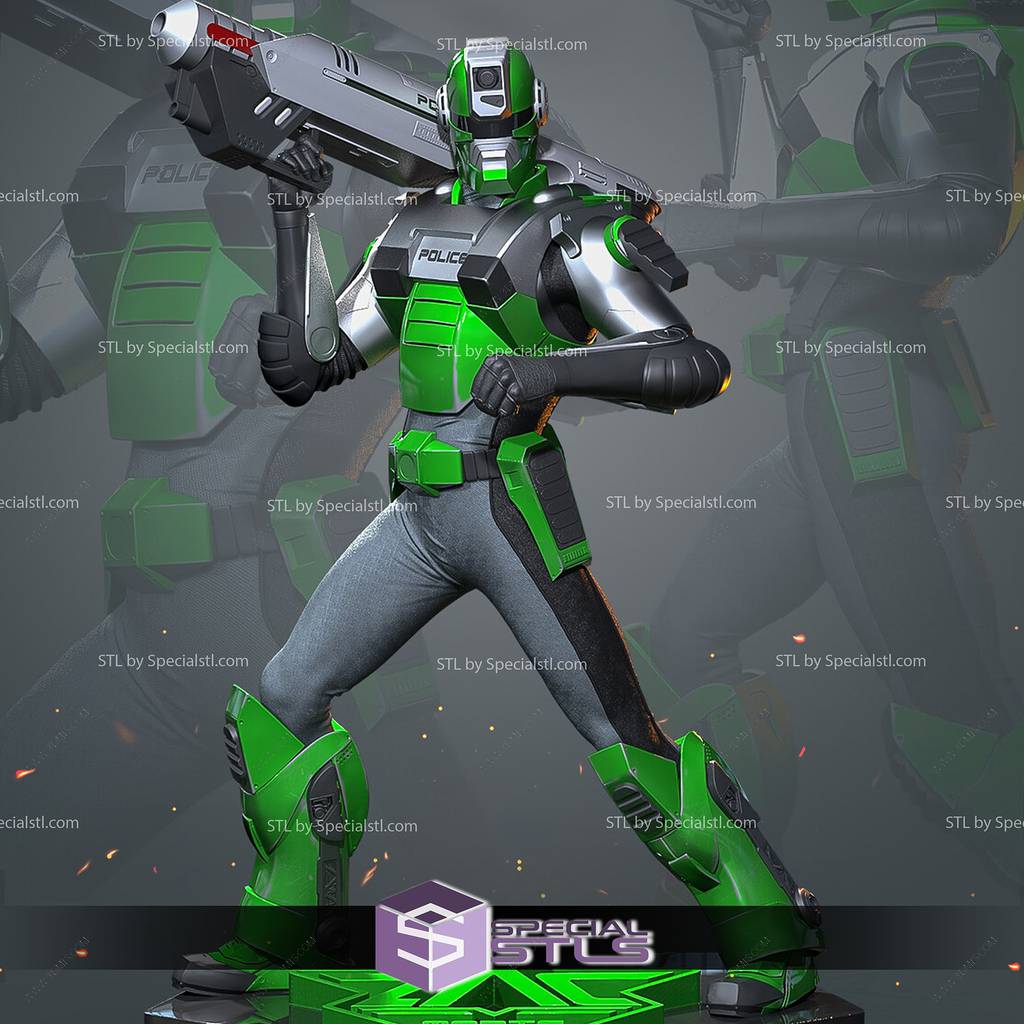 P站图纸印象馆 电脑警察 火星 电脑警察 火星