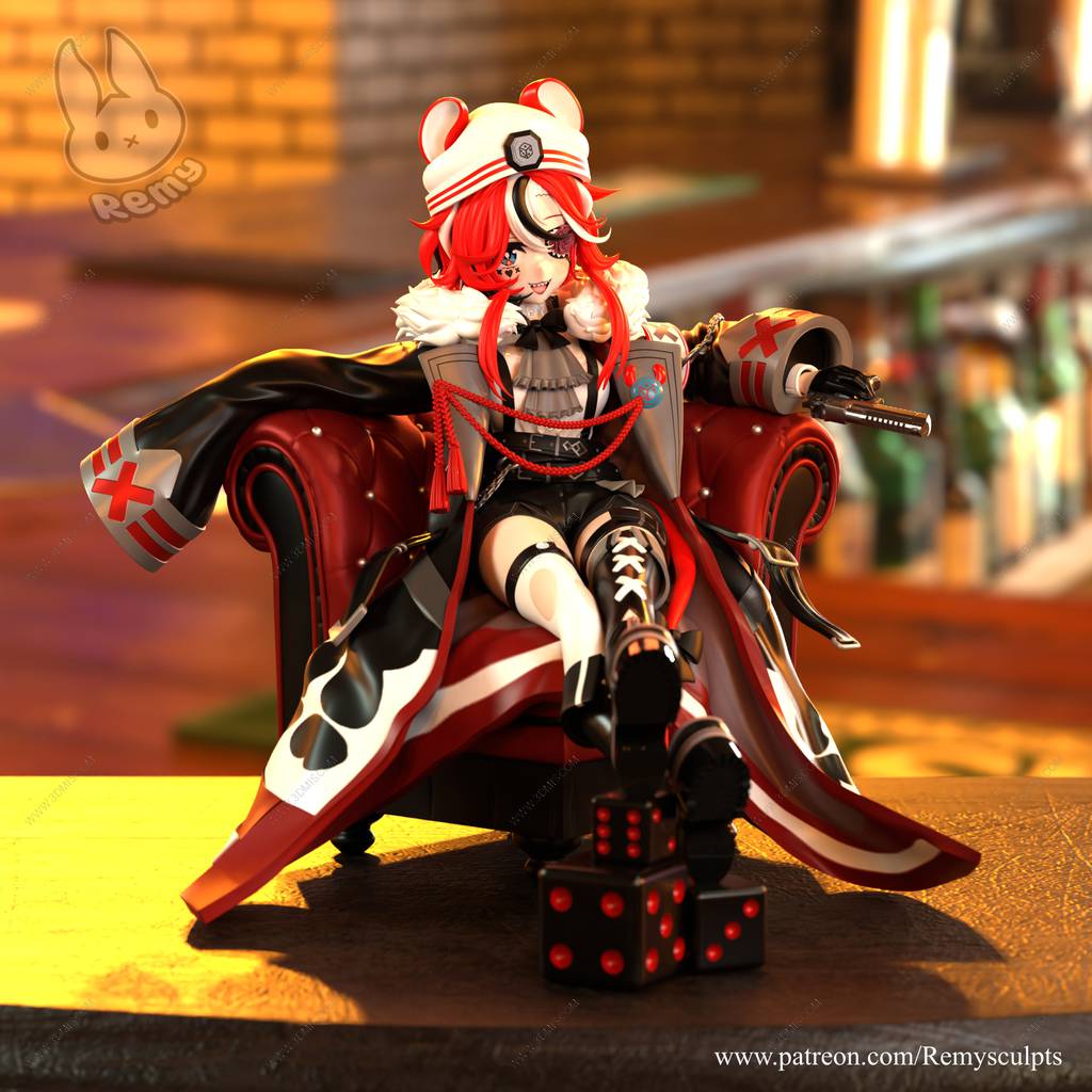 P站图纸印象馆 虚拟偶像 哈珂斯·贝尔丝 虚拟偶像 哈珂斯·贝尔丝