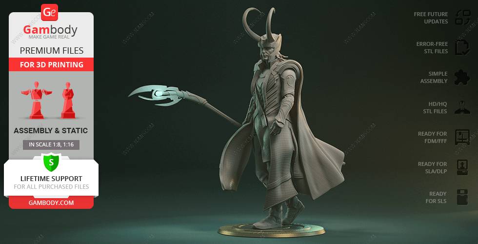 P站图纸印象馆 Gambody 漫威 洛基·劳菲森 Gambody 漫威 洛基·劳菲森