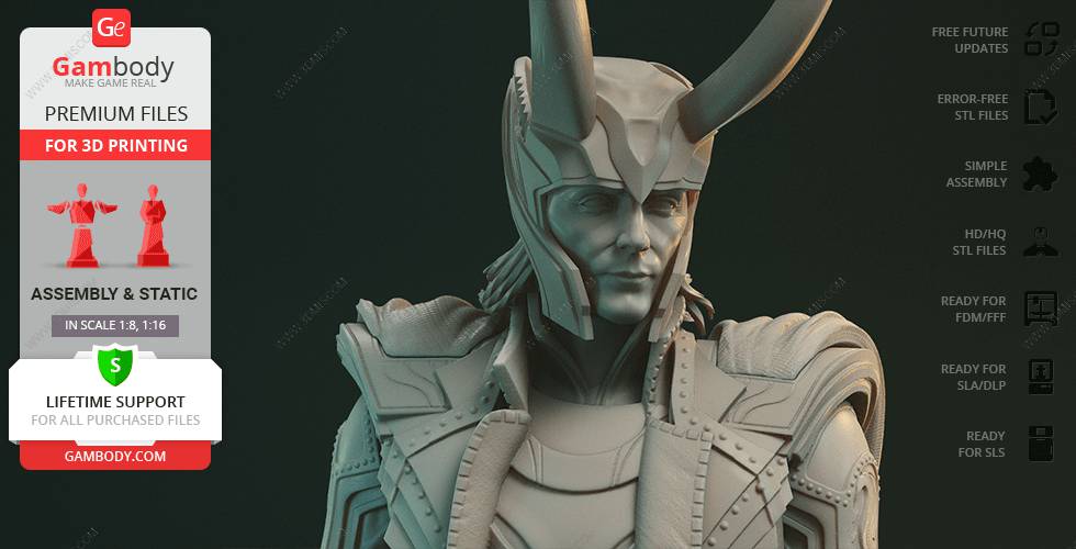 P站图纸印象馆 Gambody 漫威 洛基·劳菲森 Gambody 漫威 洛基·劳菲森