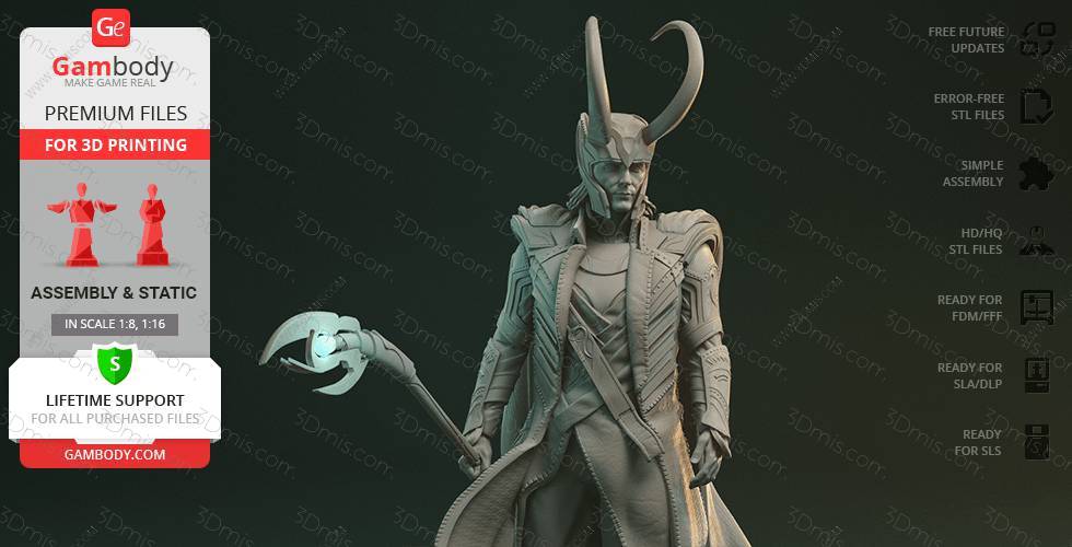 P站图纸印象馆 Gambody 漫威 洛基·劳菲森 Gambody 漫威 洛基·劳菲森