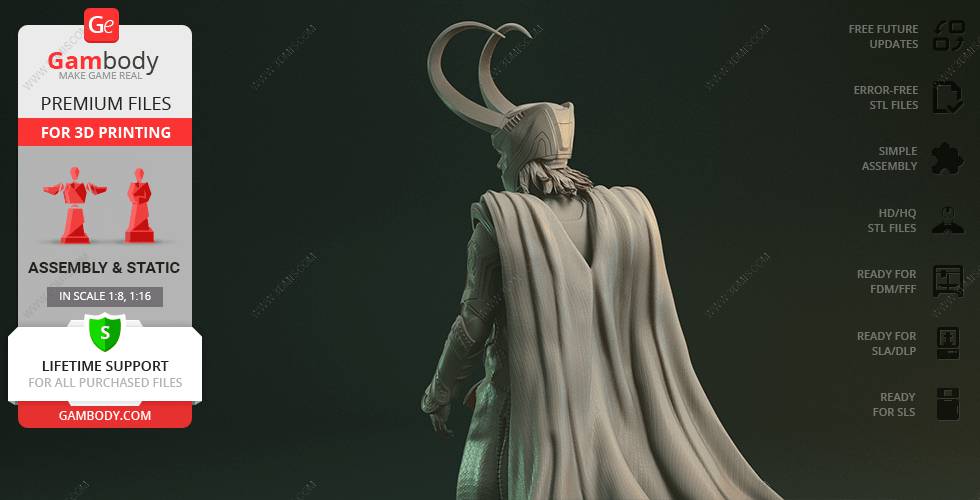 P站图纸印象馆 Gambody 漫威 洛基·劳菲森 Gambody 漫威 洛基·劳菲森