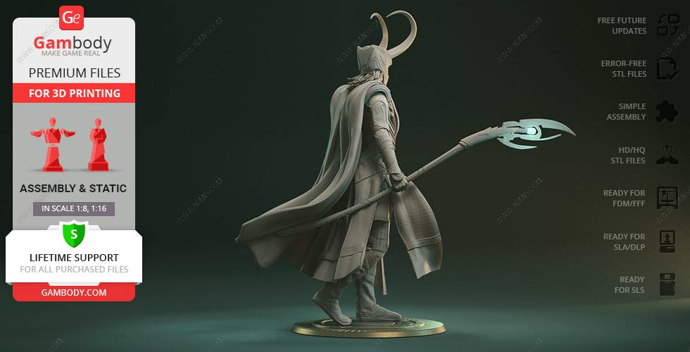 P站图纸印象馆 Gambody 漫威 洛基·劳菲森 Gambody 漫威 洛基·劳菲森