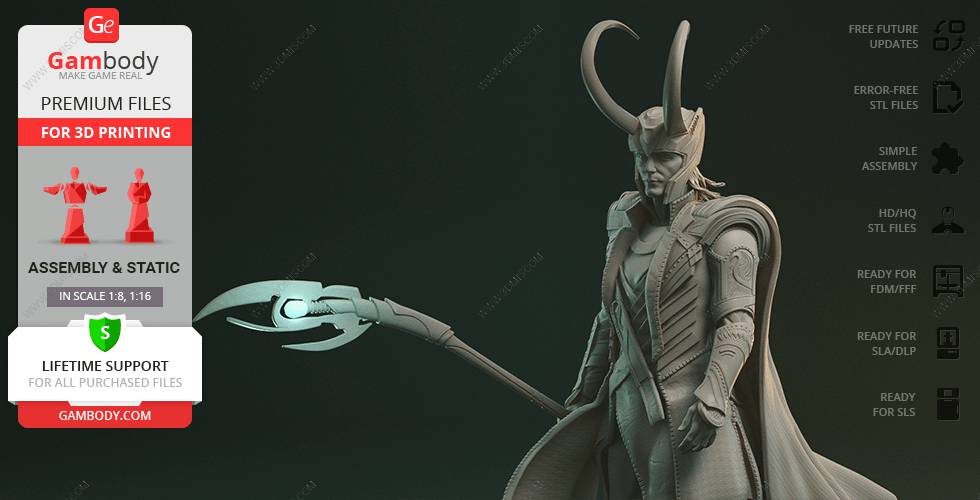 P站图纸印象馆 Gambody 漫威 洛基·劳菲森 Gambody 漫威 洛基·劳菲森