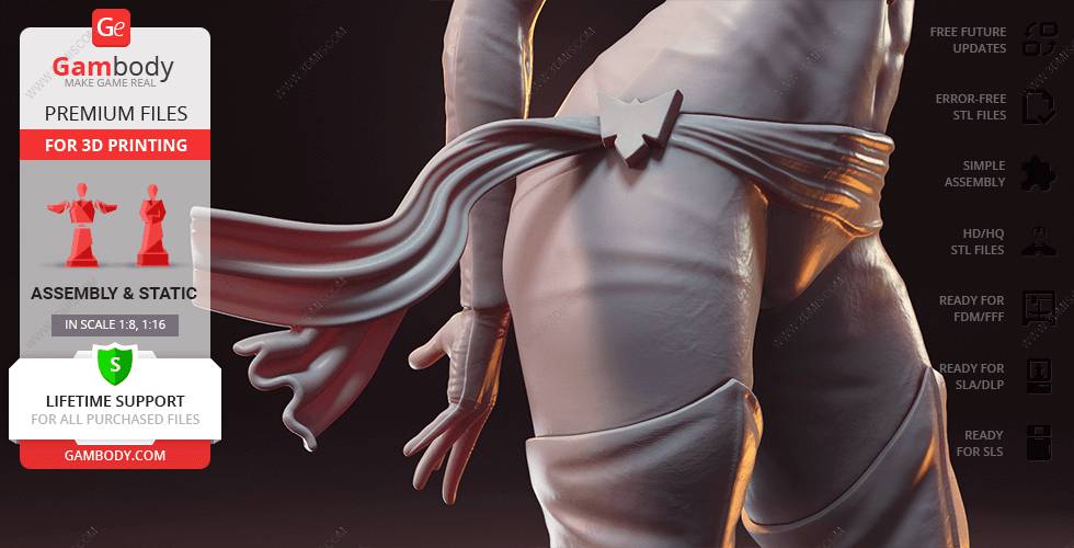 P站图纸印象馆 Gambody 漫威 凤凰女 Gambody 漫威 凤凰女