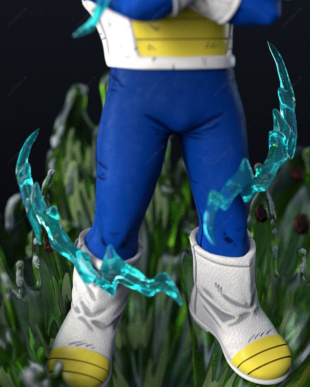 P站图纸印象馆 龙珠 贝吉塔 龙珠 贝吉塔