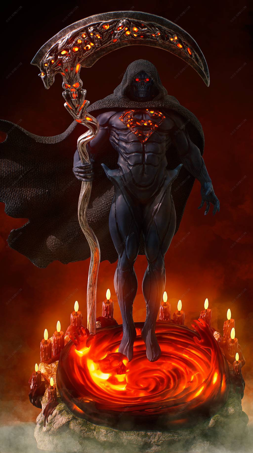 P站图纸印象馆 正义死神超人 正义死神超人