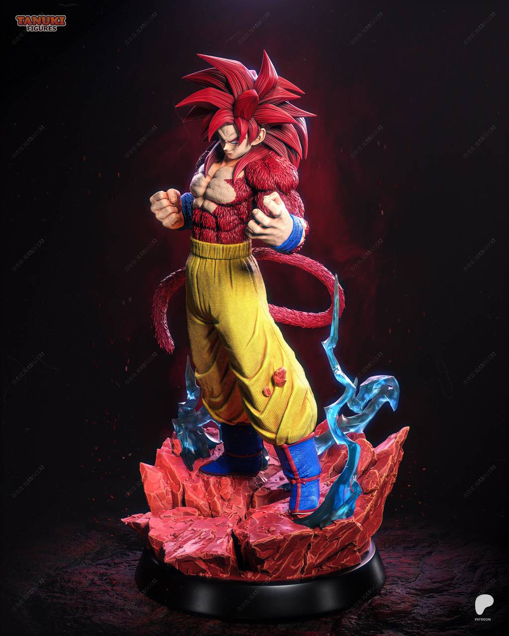 P站图纸印象馆 Tanuki Figures 龙珠 超级赛亚人之神 Tanuki Figures 龙珠 超级赛亚人之神
