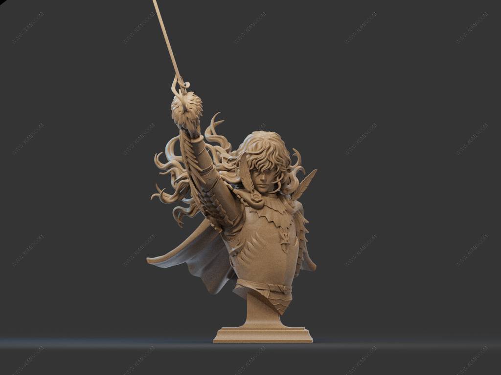 P站图纸印象馆 CA3D 2025年半身像合集 CA3D 2025年半身像合集