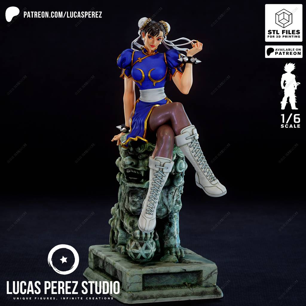 P站图纸印象馆 Lucas Perez 街头霸王 春丽 Lucas Perez 街头霸王 春丽