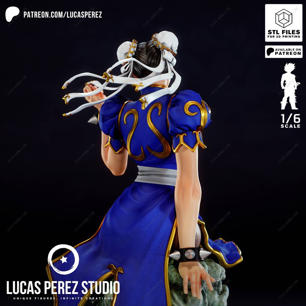 P站图纸印象馆 Lucas Perez 街头霸王 春丽 Lucas Perez 街头霸王 春丽