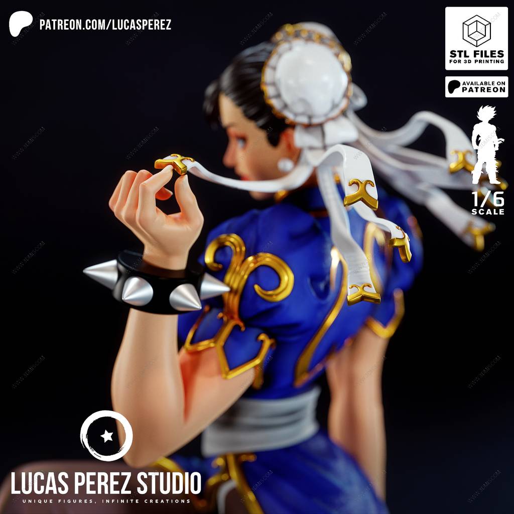 P站图纸印象馆 Lucas Perez 街头霸王 春丽 Lucas Perez 街头霸王 春丽