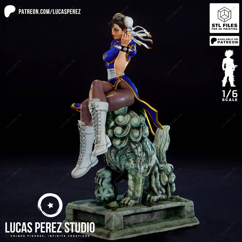 P站图纸印象馆 Lucas Perez 街头霸王 春丽 Lucas Perez 街头霸王 春丽