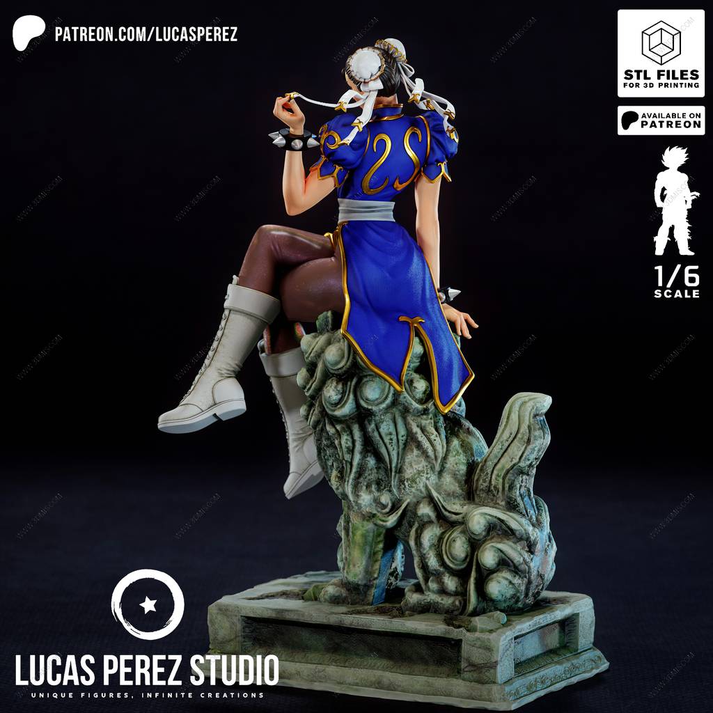 P站图纸印象馆 Lucas Perez 街头霸王 春丽 Lucas Perez 街头霸王 春丽