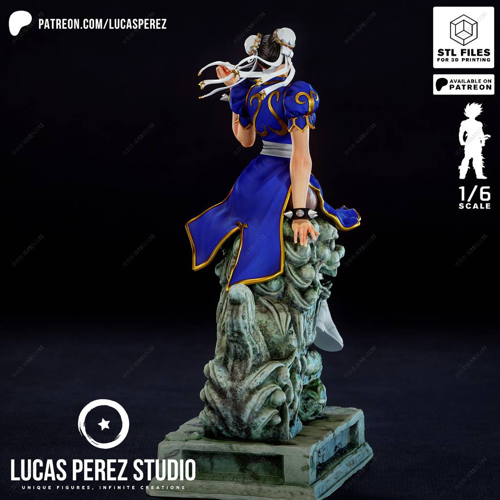 P站图纸印象馆 Lucas Perez 街头霸王 春丽 Lucas Perez 街头霸王 春丽