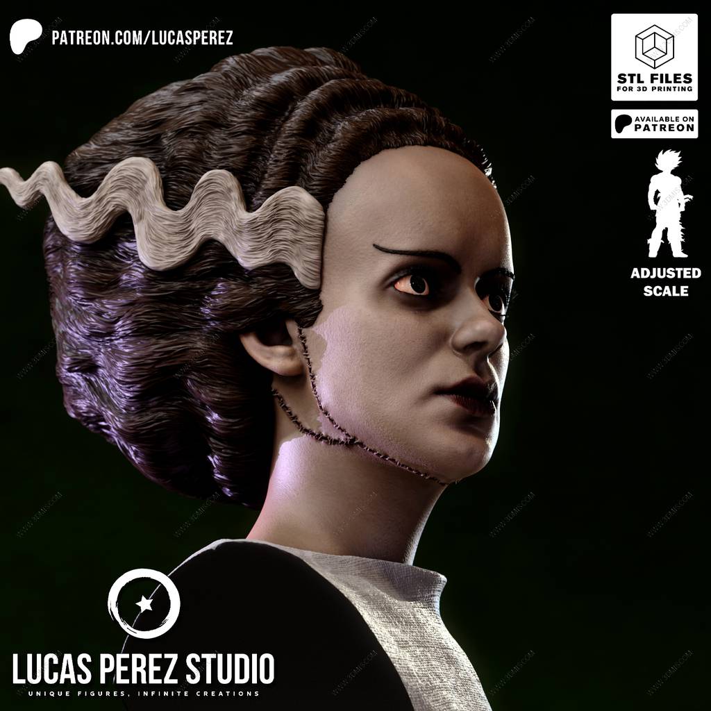 P站图纸印象馆 Lucas Perez 科学怪人的新娘 Lucas Perez 科学怪人的新娘