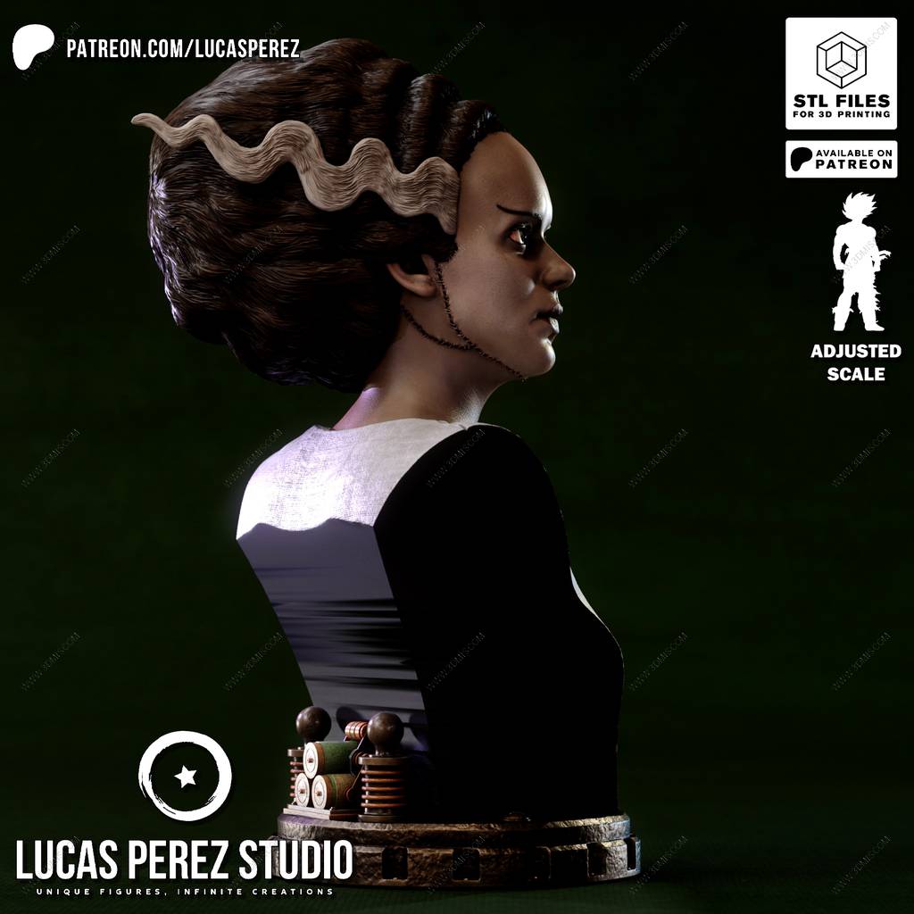 P站图纸印象馆 Lucas Perez 科学怪人的新娘 Lucas Perez 科学怪人的新娘