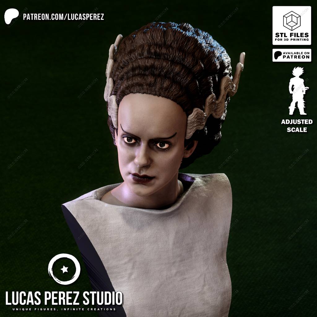 P站图纸印象馆 Lucas Perez 科学怪人的新娘 Lucas Perez 科学怪人的新娘